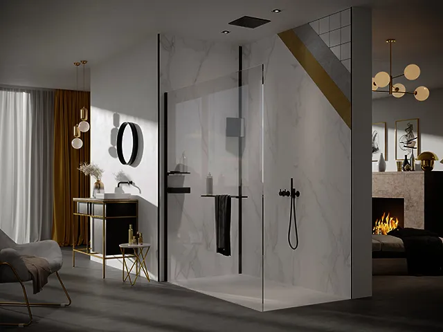 Wandverkleidung 150x255 cm-2er Set, gem. more4YOU, Fine Marble