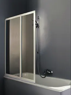 Badewannenabtrennung 2tlg.100x140,ESG AP aktiv 4YOU # AY0101.087.322 si-matt