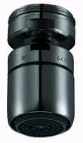 NP CASCADE SLC Strahlregler Kugelgelenk verchromt, M24x1,A=13.5 - 15 l/min