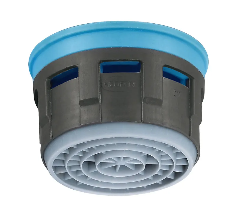 NEOPERL CASCADE SLC Inn. Hellblau,Sch. m. Dicht. M22/M24,A=13.5 - 15 l/min,neu