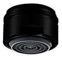 NEOPERL CASCADE SLC Strahlregler schwarz matt, M24x1, A = 13.5 - 15 l/min