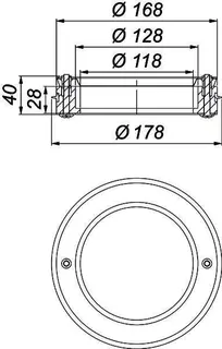 Brandschutzelement DN 100 DN 100 – Bild 3