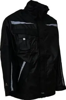 Regenjacke WORKING XTREME Gr.M schwarz E LKA RAINWEAR