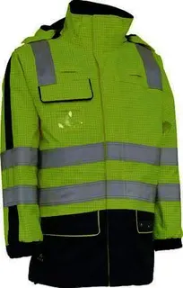 Multinorm-Warnschutzparka SECURETECH Gr. M gelb/marineblau ELKA RAINWEAR