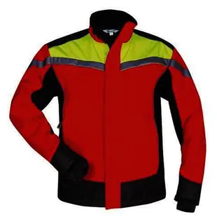 Waldarbeiter-Softshelljacke ESCHE Gr.S r ot/gelb/schwarz ELYSEE