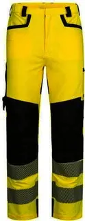 Warnschutzbundhose REIMS Gr.48 gelb/schw arz ELYSEE