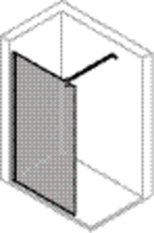 Walk In modular SWa 80 H:2000 8mm trend4YOU, ESG klar