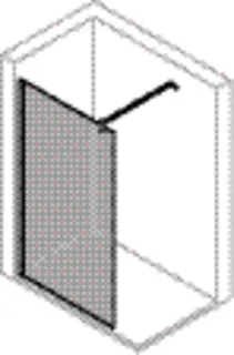 Walk In modular SWa 120 H:2000 8mm trend4YOU, ESG klar – Bild 1