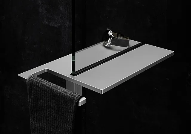 Select+ Shower Board, geklemmt White Edition