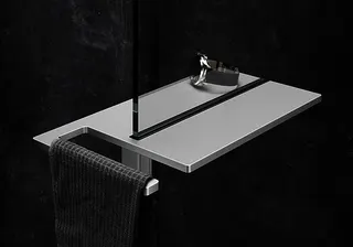 Select+ Shower Board, geklemmt White Edition – Bild 1