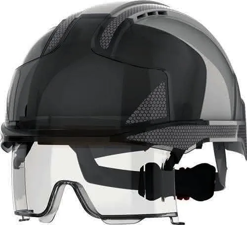 Industriehelm EVO® VISTAlens® weiß/smoke ABS EN 397,EN 50365 JSP