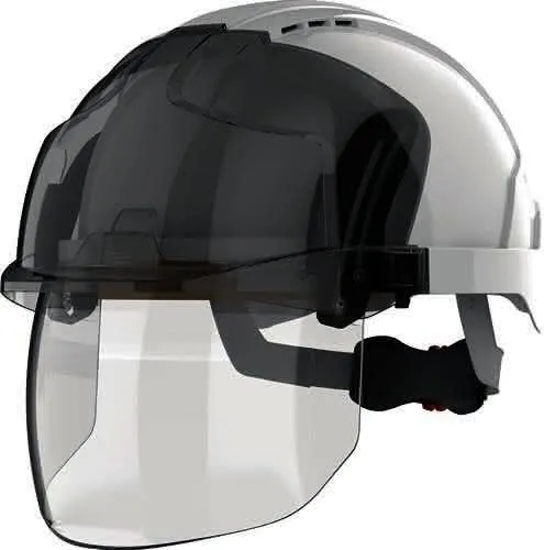 Industriehelm EVO® VISTAshield® weiß/smo ke ABS EN 397,EN 50365 JSP