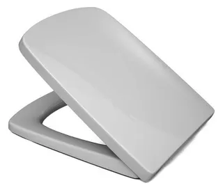 sanibel-WC-Sitz Mod. P eckig mit Deckel SoftClose und Take Off-Befestigung weiß