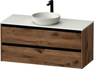 Duravit Sivida WTU Wandh.,f.Kons.m. ASB, SBK 4,1210x552x505mm,Eiche Marmoriert