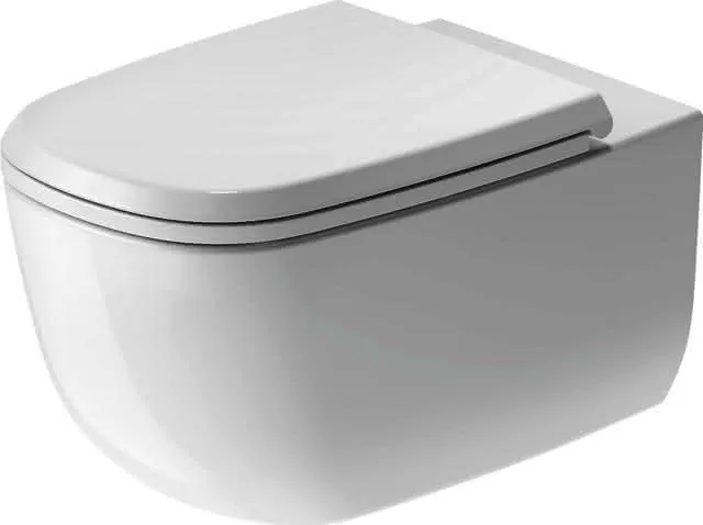 Duravit Aurena WWC TS HygieneFlush,570mm Rimless,mit HyG+,Weiß Seidenmatt