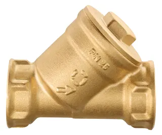 OVENTROP-Schmutzfänger PN25 DN15, 1/2"IG, Siebeinsatz 0.6, Ms – Bild 2