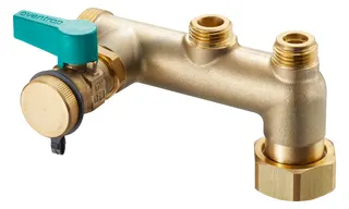 OVENTROP-Gehäuse mit Volumenstromsensor für Regumaq X-25/X-45