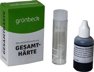Grünbeck Wasserprüfeinrichtung Gesamthärte GraddH und Gradf