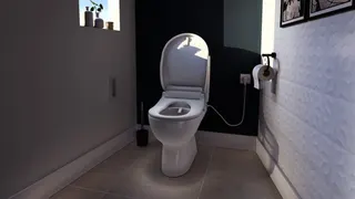SFA Dusch-WC-Sitz Saniseat+ mit Wasch- und Trocknungsfunktion – Bild 4