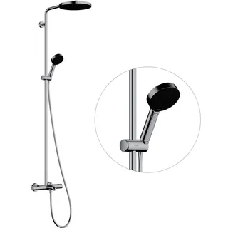 Hansgrohe Showerpipe Pulsify S Puro 260 1jet EcoSmart Wannenthm. Aufputz chrom – Bild 2