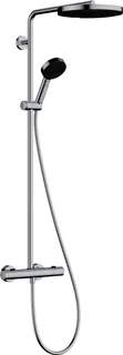 Hansgrohe Showerpipe Pulsify S Puro 260 1jet Brausethermostat Aufputz HB 3jet chrom