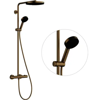Hansgrohe Showerpipe Pulsify S Puro 260 1jet Brausethermostat Aufputz HB 3jet BBR