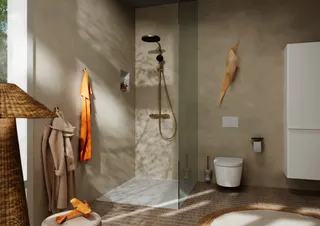 Hansgrohe Showerpipe Pulsify S Puro 260 1jet Brausethermostat Aufputz HB 3jet BBR – Bild 3