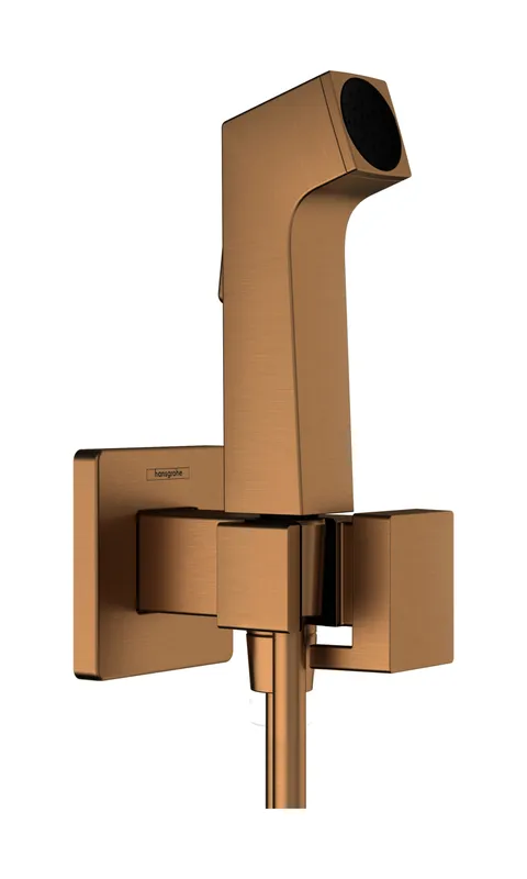 Hansgrohe Handbrause Bidette E f.Kaltwasser m. Schlauch 1250mm und Porter BBR