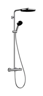Hansgrohe Showerpipe Pulsify S Puro 260 1jet EcoSmart Brausethm. Aufputz HB 3jet chr