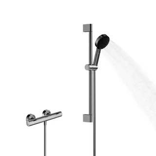 Hansgrohe Brausesystem Pulsify Select S 105 3j Eco Relaxation Ecostat Fine 650mm chrom – Bild 3