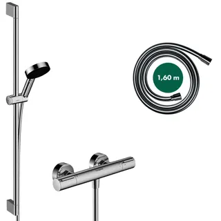 Hansgrohe Brausesystem Pulsify Select S 105 3j Eco Relaxation Ecostat Element 900mm chr – Bild 3