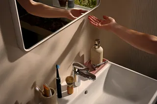 Hansgrohe Spiegel Xarita Lite Q 600/30 m.hor.LED Beleuchtung IR Sensor MW – Bild 3