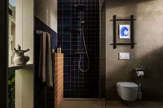 Hansgrohe Wand WC Set EluPura Or.S 540 mm ACF mit WC Sitz weiß – Bild 5