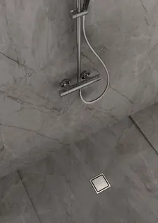 Hansgrohe Komplettset Punktab.RainDrain Spot Plus 150x150 mm BST – Bild 5
