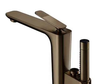 Hansgrohe Wannenmischer Bodenstehend Axor Citterio C Cubic cut BBR – Bild 5