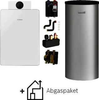 BOSCH Gas-Badewanne-Plus-Paket BOPA GCFS886 GC8800iF-15, W 160-5P1A, HS25/6MSL, C93x
