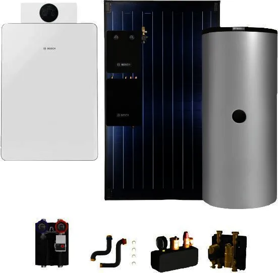 BOSCH Gas-Badewanne-Plus-Paket BOPA GCFS8169 GC8800iF-15, FF20, 4xFKC, BS500-6ERB, HS