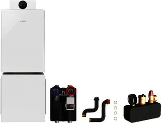 BOSCH Gas-Badewanne-Standardpaket BOPA GCFS834 GC8800iF-22, WH 160-3 P, HSM25/6 MM100