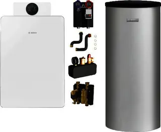 BOSCH Gas-Badewanne-Standardpaket BOPA GCFS882 GC8800iF-22, W 160-5 P1 A, HSM25/6 MM100