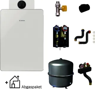 BOSCH Gas-Badewanne-Standardpaket BOPA GCF815 GC8800iF-30, HS25/6 MSL, C33x schwarz – Bild 2