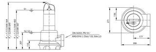 Wilo Abwasser-Tauchmotorpumpe Rexa UNI-V06A/T011-540 – Bild 2