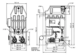 Wilo Regenwassernutzungsanlage RainSystem AF 150-2 Medana LSP405/EC – Bild 2
