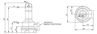 Wilo Abwasser-Tauchmotorpumpe Rexa UNI-V05A/M008-523/P – Bild 2