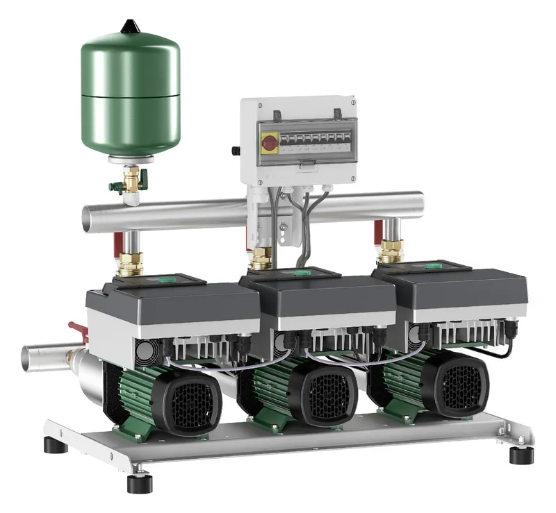 Wilo Druckerhöhungsanlage ISAR MODH1-E-3-CH3-LE-407-DE,R2,2.2kW