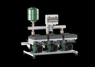 Wilo Druckerhöhungsanlage ISAR MODH1-E-3-CH3-LE-603-DE,R21/2,1.5kW