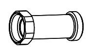 Grünbeck Adaptersatz 190 mm auf 100 mm cliQlock-Basismodul DN 25 – Bild 2
