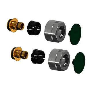 FL Klemmverschraubung-Set F3 20x2,5mm x G3/4i Eurok. MS vern.