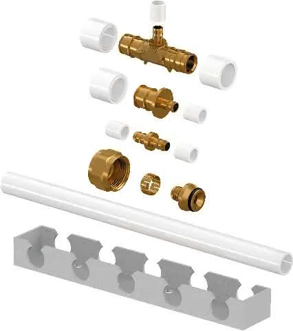 Uponor Renovis Anschlussset 4-6X