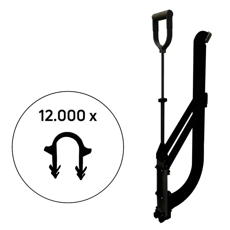 comfort-roll-U-Clips- und Tacker-Set A24 mit Tacker u. 12.000 Stück Clips 14-20mm