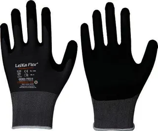 Handschuhe LeiKaFlex 1466 Gr.8 grau EN42 0+EN388 PSA II LEIPOLD